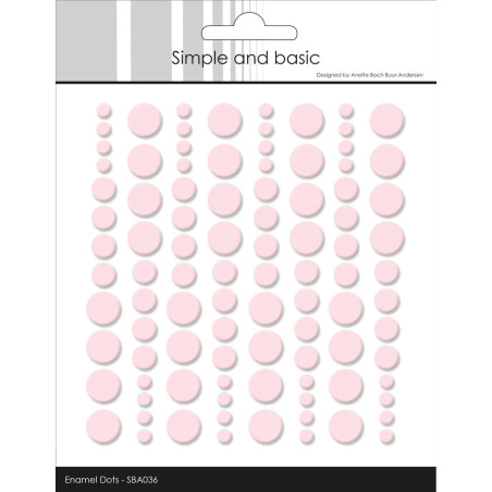 Enamel Dots Autocolantes - Simple and Basic