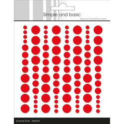 Enamel Dots Autocolantes - Simple and Basic