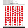 Enamel Dots Autocolantes - Simple and Basic