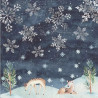Bloco Papel Scrapbook - Watercolour Christmas - Crafter's Companion - 30x30cm