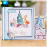 Bloco Papel Scrapbook - Watercolour Christmas - Crafter's Companion - 30x30cm