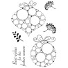 Carimbos Transparentes - Woodware - Big Bubble Bauble - Festive Duo