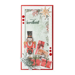 Bloco Papel Scrapbook - Christmas Essentials - Studio Light - 20x20cm