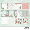 Bloco Papel Scrapbook - Christmas Essentials - Studio Light - 20x20cm