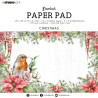 Bloco Papel Scrapbook - Snowy Christmas Essentials - Studio Light - 20x20cm