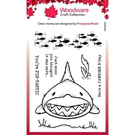 Carimbos Transparentes - Jaws - Woodware