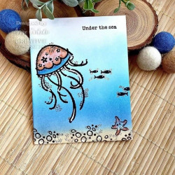 Carimbos Transparentes - Under the Sea - Woodware
