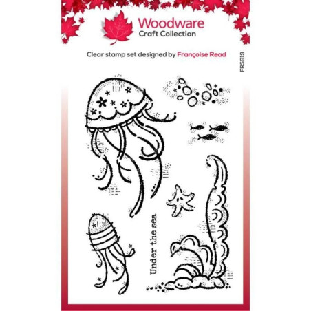 Carimbos Transparentes - Under the Sea - Woodware