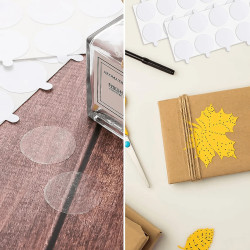 Autocolantes Dupla-Face para Selos de Lacre/Cera - 3 cm - 20 unidades