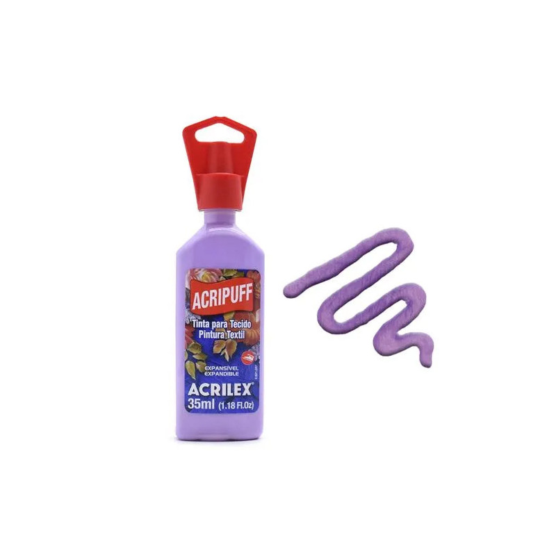 Acripuff - 35 ml - Acrilex - Lilás