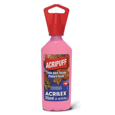 Acripuff - 35 ml - Acrilex - Rosa