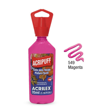 Acripuff - 35 ml - Acrilex - Magenta