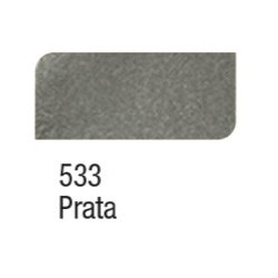 Shake Paint Couro - 37 ml - Acrilex - Metálica - Prata