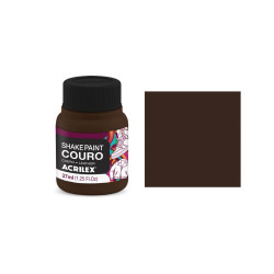 Shake Paint Couro - 37 ml - Acrilex - Marron