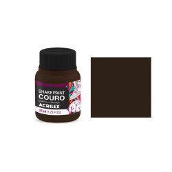 Shake Paint Couro - 37 ml - Acrilex - Chocolate