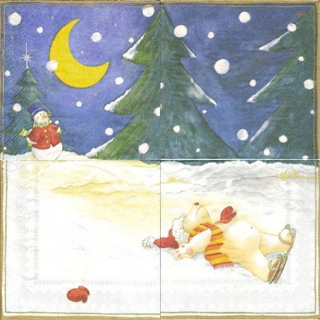Guardanapo Ice Bear