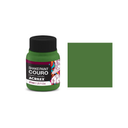 Shake Paint Couro - 37 ml - Acrilex - Verde Maçã