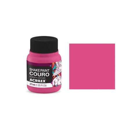 Shake Paint Couro - 37 ml - Acrilex - Rosa