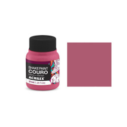 Shake Paint Couro - 37 ml - Acrilex - Rosa Chiclete