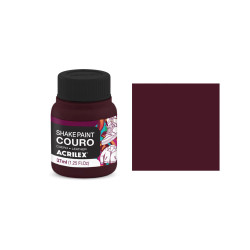 Shake Paint Couro - 37 ml - Acrilex - Vinho