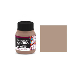 Shake Paint Couro - 37 ml - Acrilex - Areia Rosada