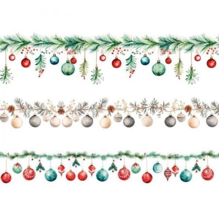 Transfer DTF Textil - Christmas Garlands - Artis Decor