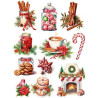 Transfer DTF Textil - Christmas Food Selection - Artis Decor
