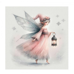 Transfer DTF Textil - 24 x 23 cm - Lantern Fairy 3 - Artis Decor