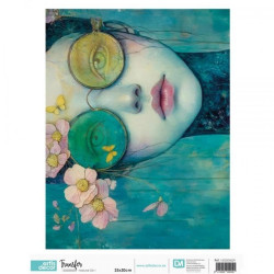 Transfer DTF Textil - Natural Girl 1 - Artis Decor