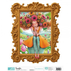 Transfer DTF Textil - Spring Portrait 1 - Artis Decor