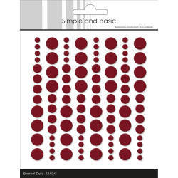 Enamel Dots Autocolantes - Simple and Basic