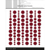 Enamel Dots Autocolantes - Simple and Basic
