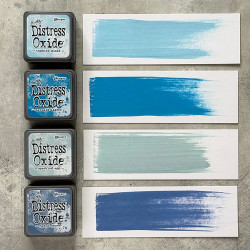 Almofadas de Tinta Ranger Tim Holtz Distress Mini Oxide Ink - Mini Kit 10