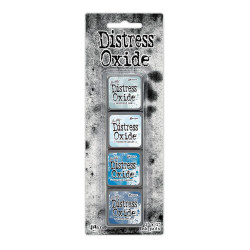 Almofadas de Tinta Ranger Tim Holtz Distress Mini Oxide Ink - Mini Kit 10