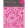 Stencil - Abstract Snowflakes - 17,8x17,8 cm - Pink Ink Designs