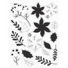 Carimbos Transparentes - Pressed Poinsettias - My Favorite Things
