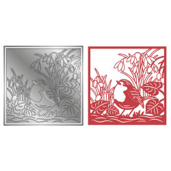 Cortantes - Robin Redbreast - Tis the Season - Crafter's Companion