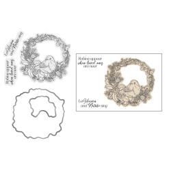 Carimbos e Cortantes - Heaven and Nature Sing - Tis the Season - Crafter's Companion