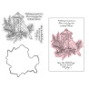 Carimbos e Cortantes - Holiday Wishes - Tis the Season - Crafter's Companion