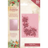 Pasta de Textura/Embossing - Flourishing Holly Corner - Tis the Season - Crafter's Companion