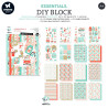 Bloco Papel Scrapbook - Essentials DIY Block - Santa Stop Here! - Creative Craftlab - A4