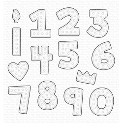 Cortantes - My Favorite Things - Die-namics - Hip Hip Yay Numbers