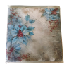 Conjunto Papel Scrapbook - Azevinho - 15x15cm