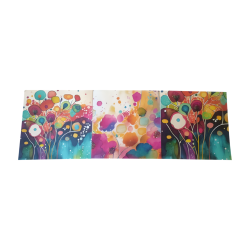 Conjunto Papel Scrapbook - Flores Aguarela - 15x15cm