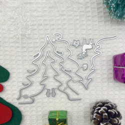 Cortantes - Árvore de Natal em Camadas