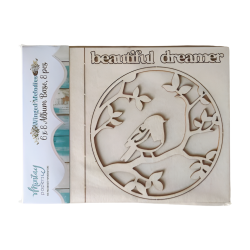 Base de Álbum em Cartão - Winged Melodies - Mintay