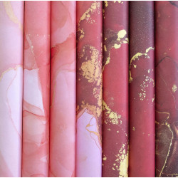 Bloco Papel Scrapbook - Ink Drops Festive - Craft Consortium - 30x30cm
