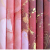 Bloco Papel Scrapbook - Ink Drops Festive - Craft Consortium - 30x30cm