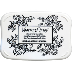 Almofada de Carimbos - Pigmento (Secagem Rápida) - Versafine - Onyx Black