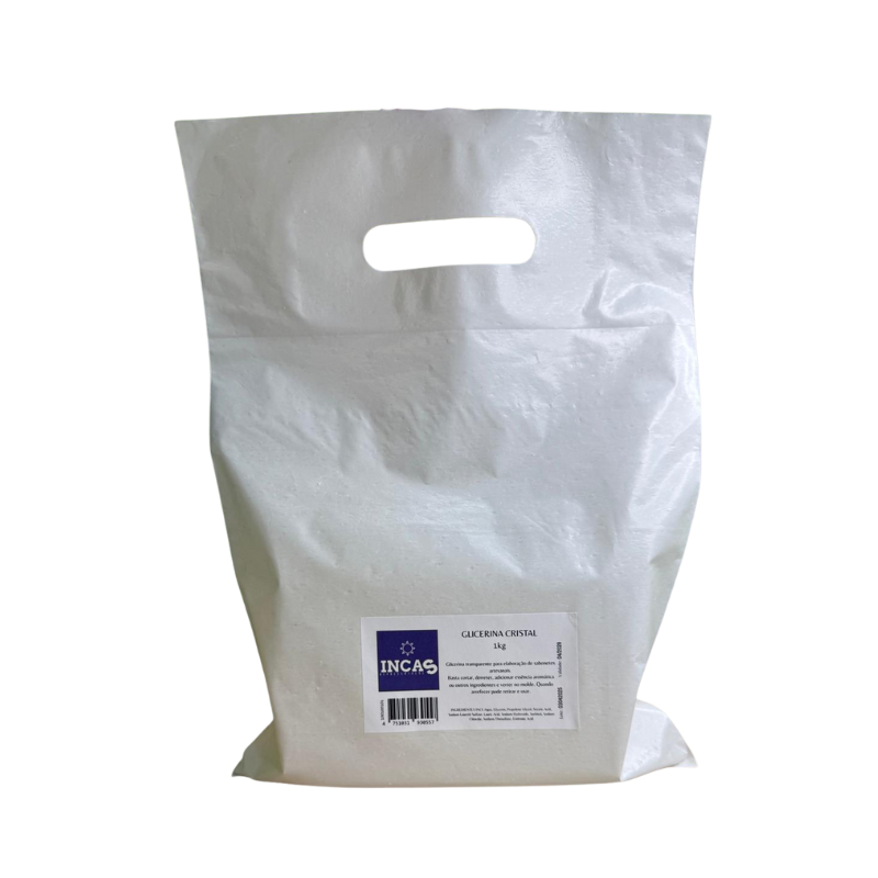Glicerina Cristal - não transpira - 1 kg